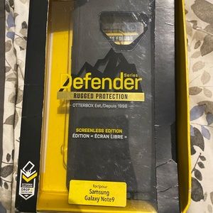 Otterbox black for Samsung note 9